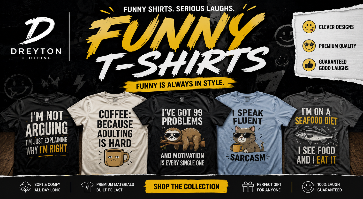 Funny T-Shirts Collection